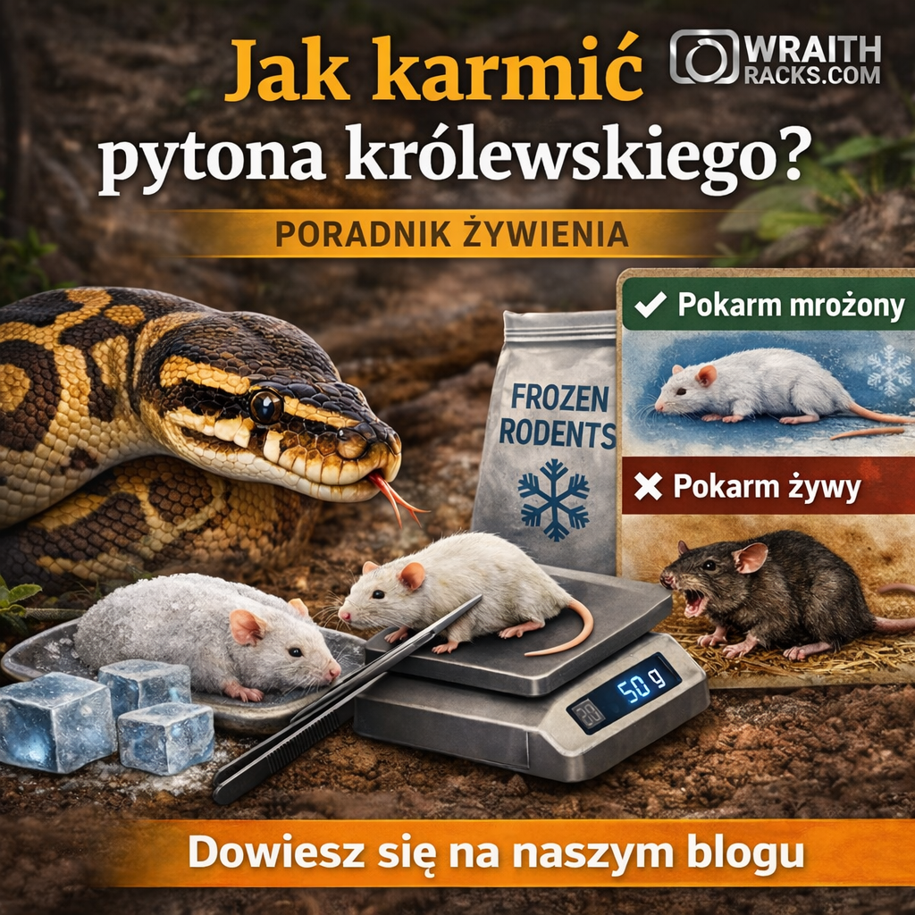 Jak karmić pytona królewskiego? Kompleksowy poradnik hodowcy